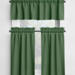 Solid Green Valances and Cafe Curtains, 100% USA Cotton – Light Mint, Prairie, Topiary, and Dark Hunter – Custom Sizes Availabl